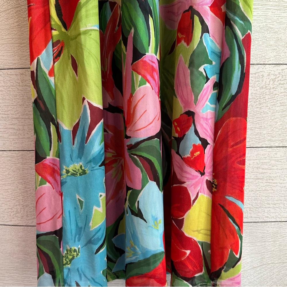 RESA Nari Maxi Dress In Tropicana Floral Mesh Tropical Size Medium - Picture 9 of 15